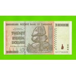 Зимбабве - 20000000000 / 20 миллиардов долларов - 2008 (AA)
