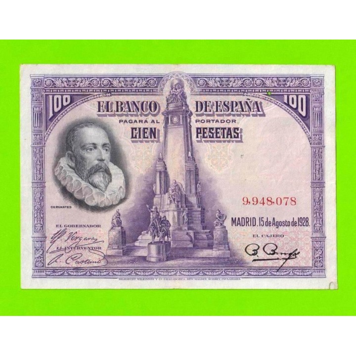 Испания - 100 песет - 1928