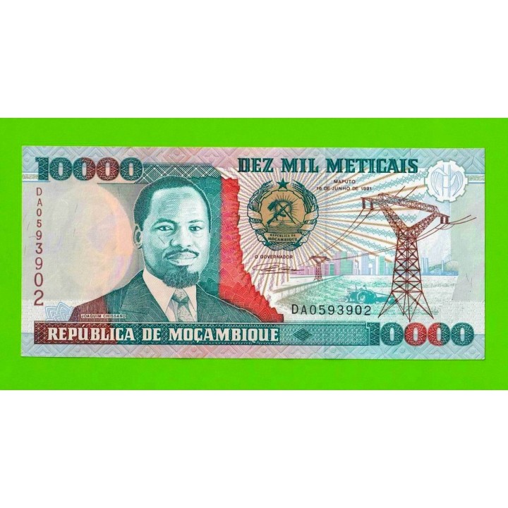 Мозамбик - 10000 метикалов - 1991 (DA) - UNC!!!