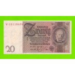 Германия - 20 рейхсмарок (марок) - 1929 - aUNC-!!!