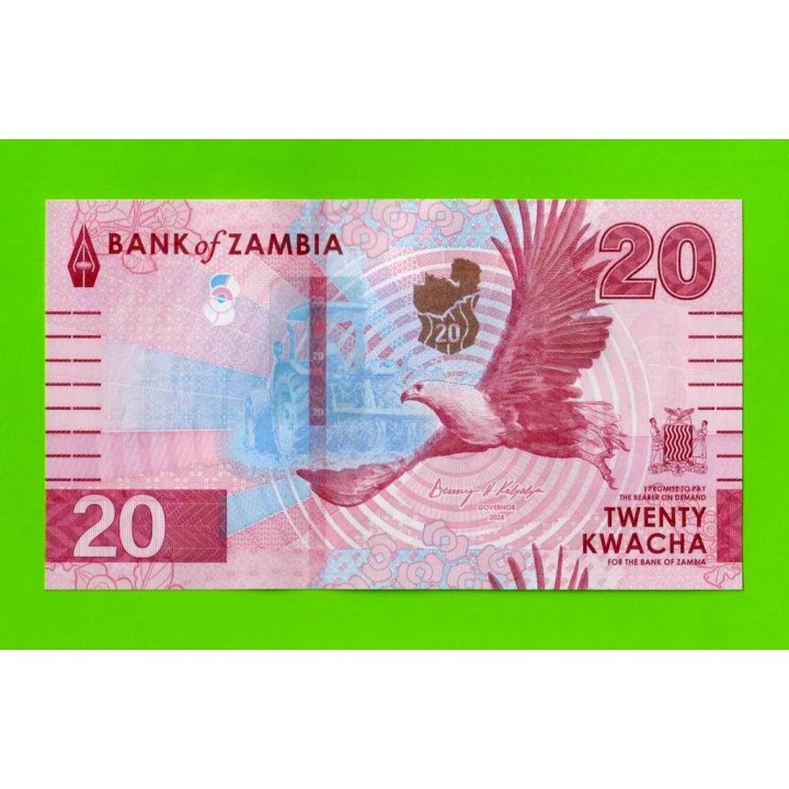 Замбия - 20 квач - 2024 - UNC!!!