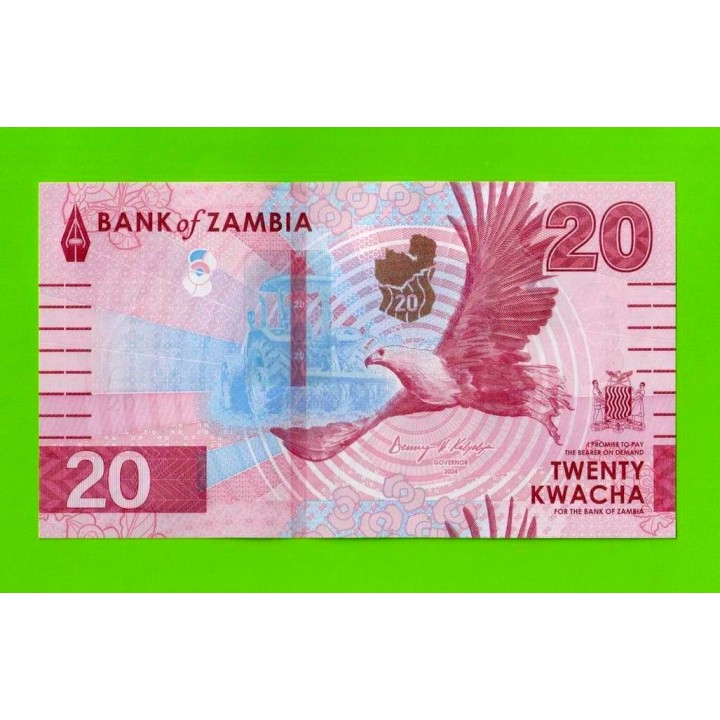 Замбия - 20 квач - 2024 - UNC!!!