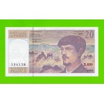 Франция - 20 франков - 1993 - UNC-!!!
