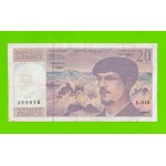 Франция - 20 франков - 1995