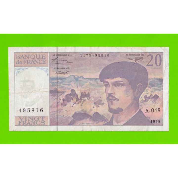 Франция - 20 франков - 1995