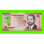 Мозамбик - 50 метикалов - 2024 (BA) - Полимер - UNC!!!