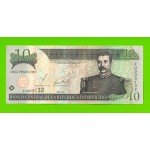 Доминикана - 10 песо - 2002 - UNC!!!