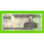 Доминикана - 10 песо - 2002 - UNC!!!