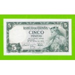 Испания - 5 песет - 1954 - UNC-!!!