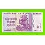 Зимбабве - 500000000 / 500 миллионов долларов - 2008 (AA)