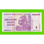 Зимбабве - 500000000 / 500 миллионов долларов - 2008 (AB)
