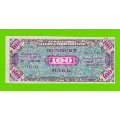 Германия - 100 марок - 1944 - Советская Администрация - XF!!!
