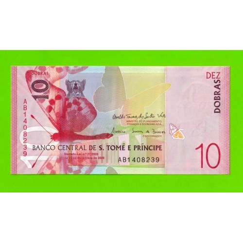 Сан-Томе и Принсипи - 10 добра - 2020 - UNC!!!