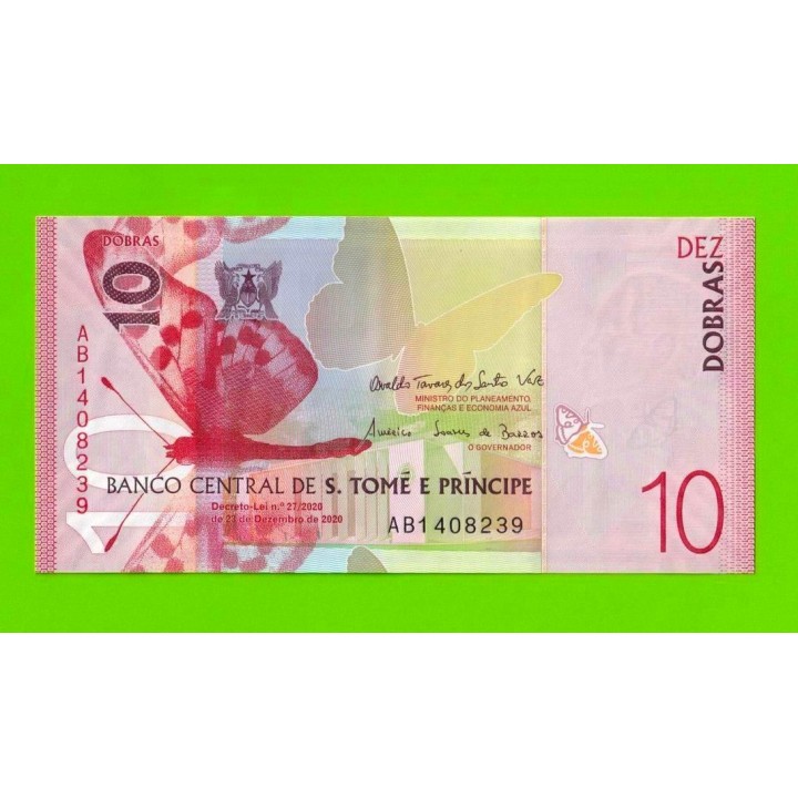 Сан-Томе и Принсипи - 10 добра - 2020 - UNC!!!