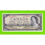 Канада - 20 долларов - 1954 - XF+++!!!