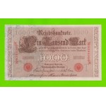Германия - 1000 марок - 1910 - aUNC+!!!