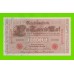 Германия - 1000 марок - 1910 - aUNC+!!!
