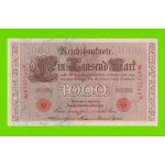Германия - 1000 марок - 1910 - aUNC+!!!