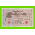 Германия - 1000 марок - 1910 - aUNC+!!!