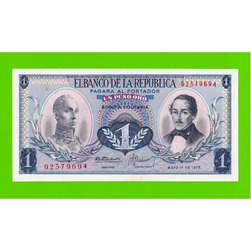 Колумбия - 1 песо - 1970 - UNC-!!!