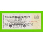 Германия, Берлин - 10000000 / 10 миллионов марок - 1923 - UNC-!!!