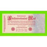 Германия, Берлин - 500000 марок - 1923 - aUNC+!!!