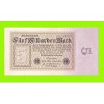 Германия - 5000000000 / 5 миллиардов - 1923
