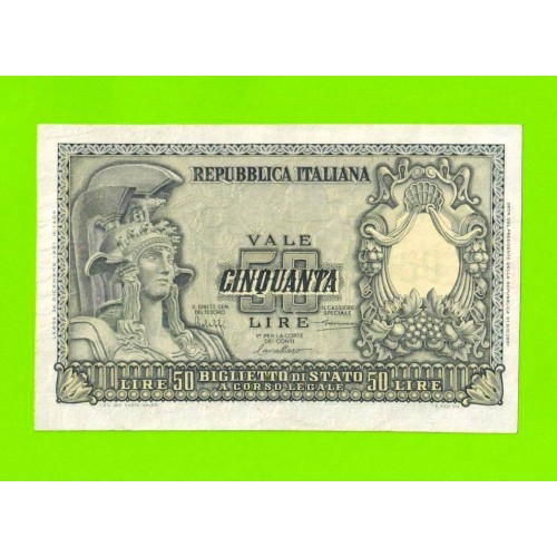 Италия - 50 лир - 1951