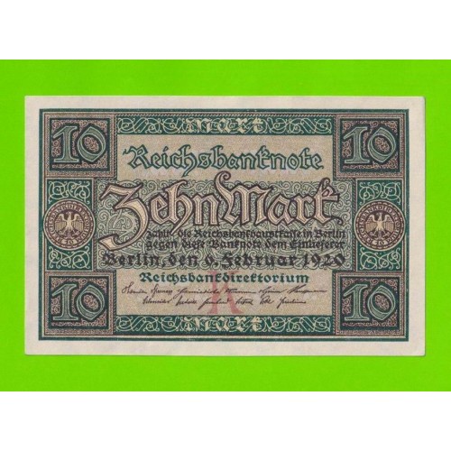 Германия - 10 марок - 1920 - UNC-!!!