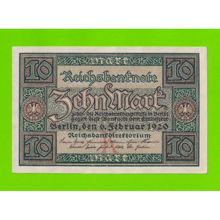 Германия - 10 марок - 1920 - UNC-!!!