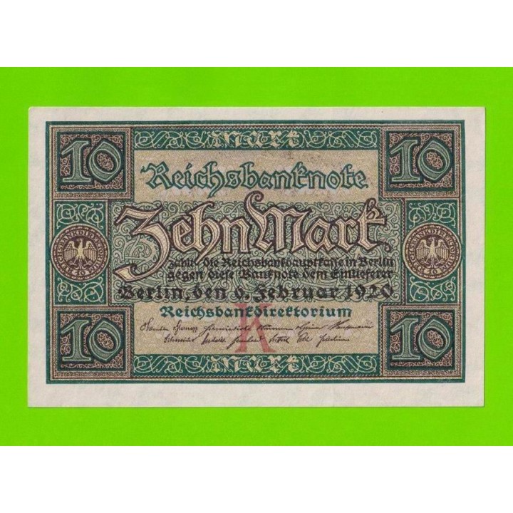 Германия - 10 марок - 1920 - UNC-!!!