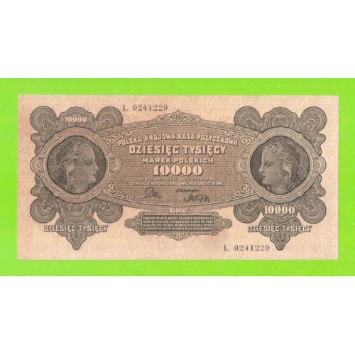 Польша - 10000 польских марок - 1922