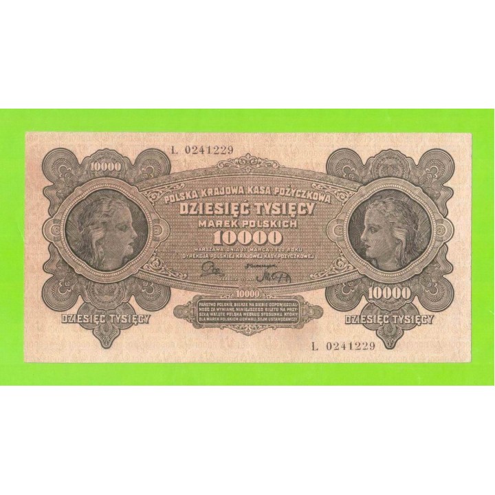 Польша - 10000 польских марок - 1922
