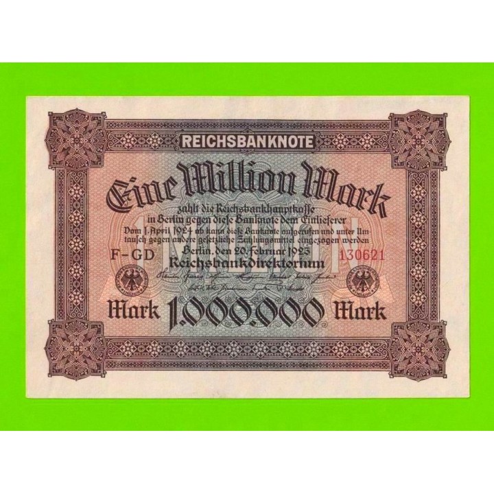 Германия - 1000000 / 1 миллион марок - 1923 - UNC!!!