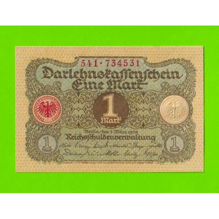 Германия - 1 марка - 1920 - UNC!!!