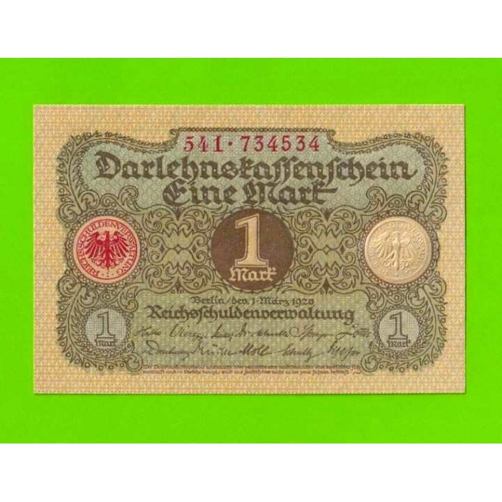 Германия - 1 марка - 1920 - UNC!!!