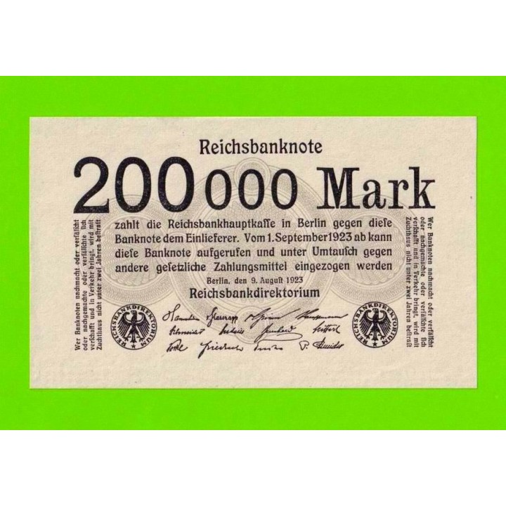 Германия - 200000 марок - 1923 - UNC!!!