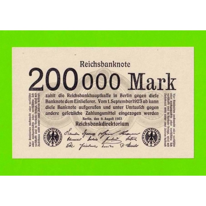Германия - 200000 марок - 1923 - UNC!!!