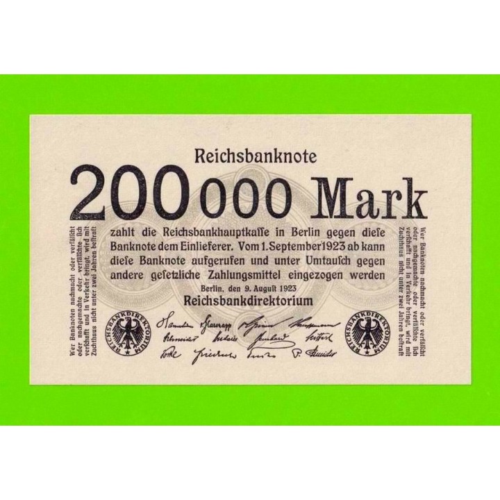 Германия - 200000 марок - 1923 - UNC!!!