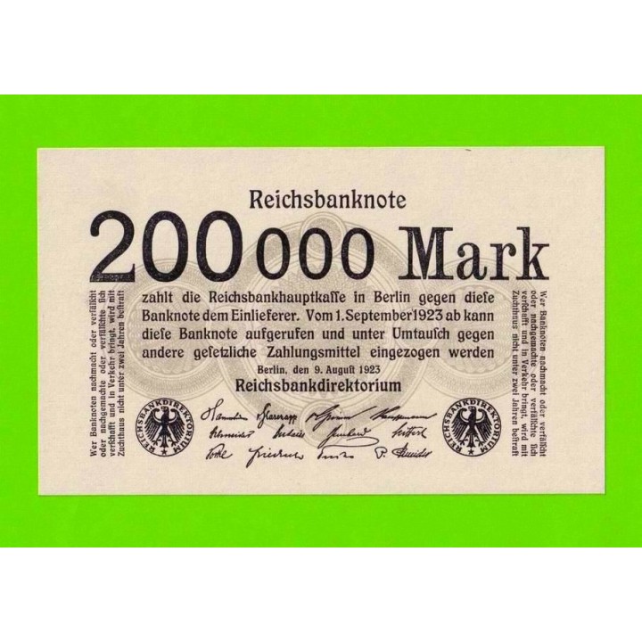 Германия - 200000 марок - 1923 - UNC!!!