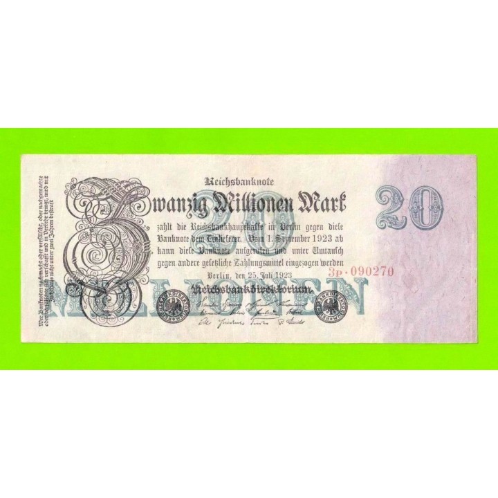 Германия - 20000000 / 20 миллионов марок - 1923