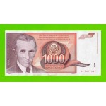 Югославия - 1000 динаров - 1990 - XF+++!!!