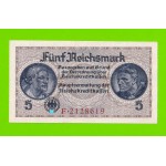 Германия - 5 марок (рейхсмарок) - 1939 (1940 - 1945) - XF+++!!!