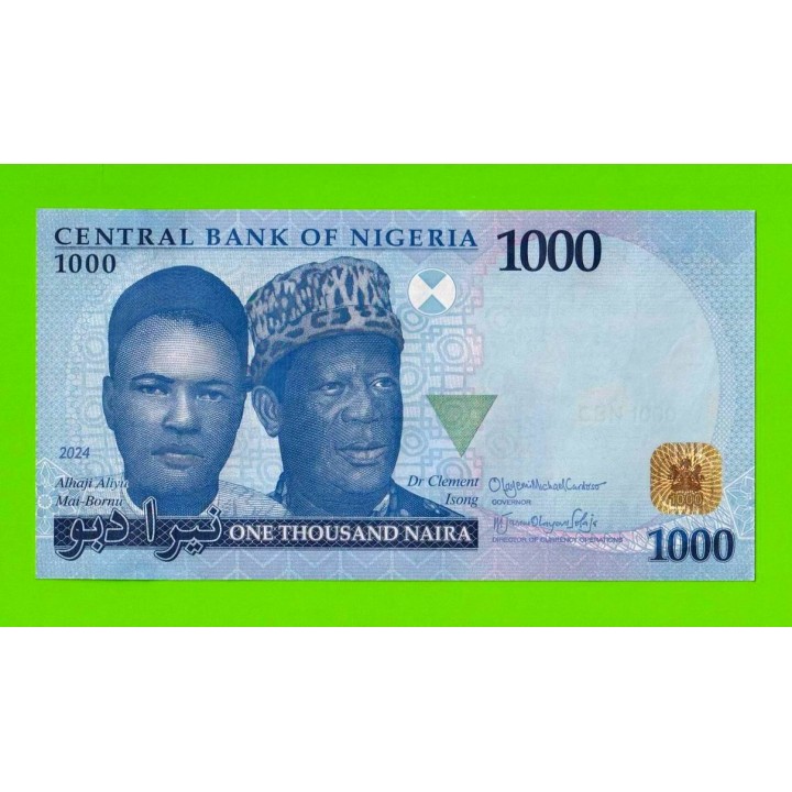 Нигерия - 1000 найра - 2024 - UNC!!!