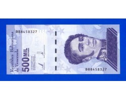 Венесуэла - 500000 боливаров - 2020 (E) - UNC!!!