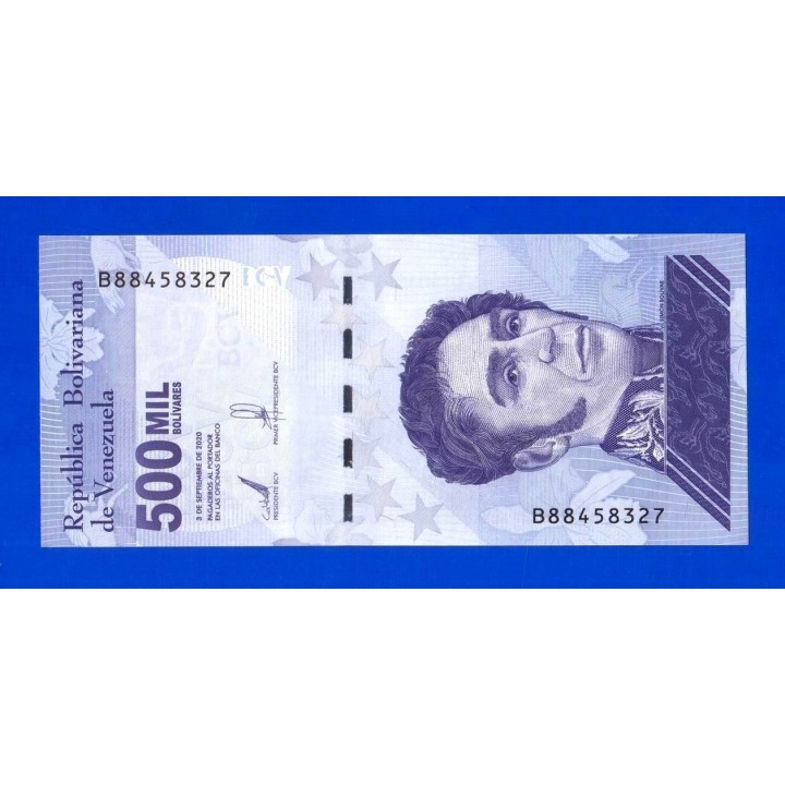 Венесуэла - 500000 боливаров - 2020 (E) - UNC!!!