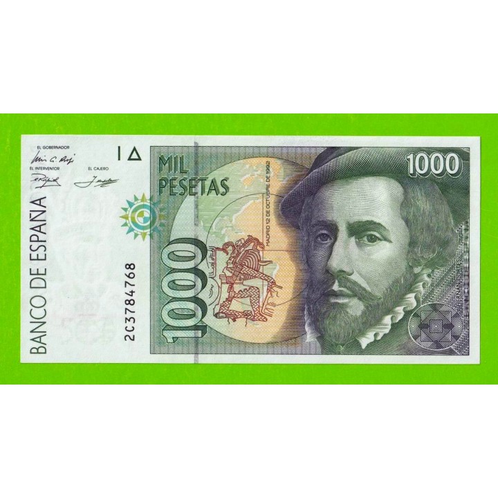 Испания - 1000 песет - 1992 - UNC!!!