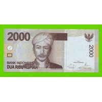Индонезия - 2000 рупий - 2015 - UNC!!!