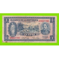 Колумбия - 1 песо - 1953