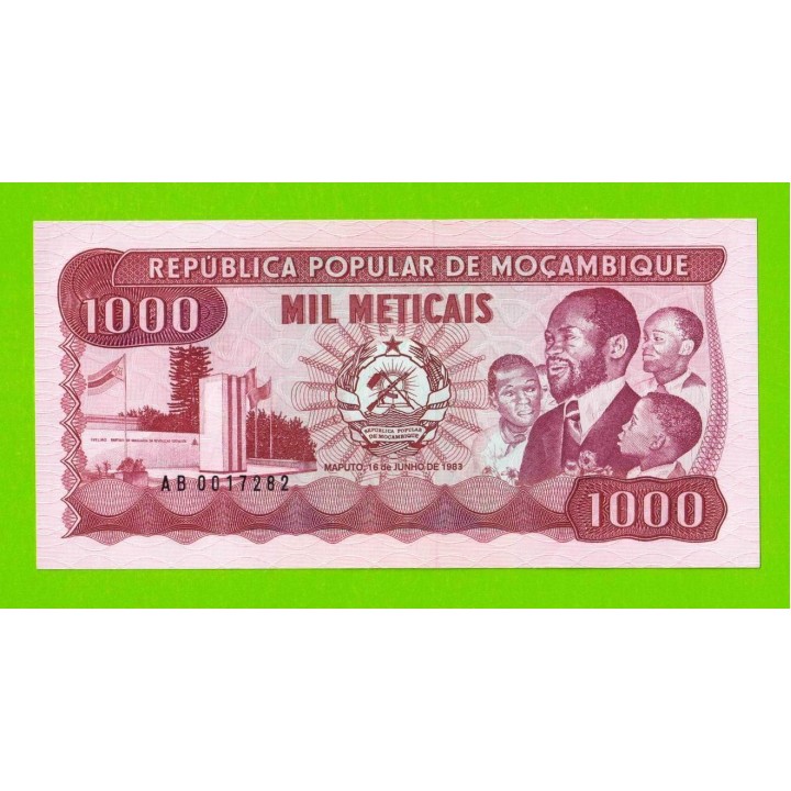 Мозамбик - 1000 метикалов - 1983 (AB) - UNC!!!